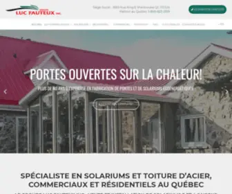 GroupelucFauteux.qc.ca(Le Groupe Luc Fauteux inc) Screenshot