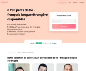 Groupement-Fle.fr(➥ Réservez un cours particulier de fle) Screenshot