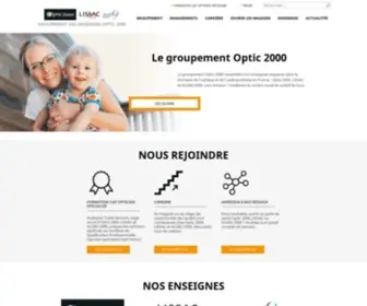 Groupement-Optic2000.com(Groupement Optic 2000) Screenshot