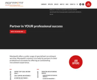 Groupemontpetit.com(Groupemontpetit) Screenshot
