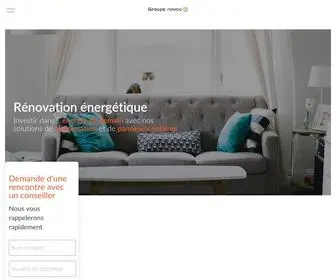 Groupenovoo.com(Groupe Novoo) Screenshot