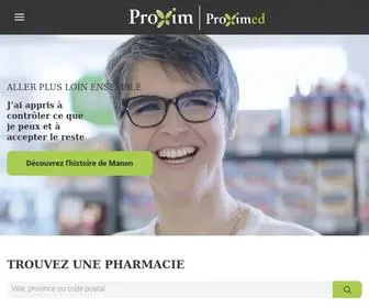 Groupeproxim.ca(Information santé) Screenshot