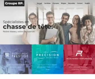 Grouperp.ca(Spécialistes en chasse de tête) Screenshot