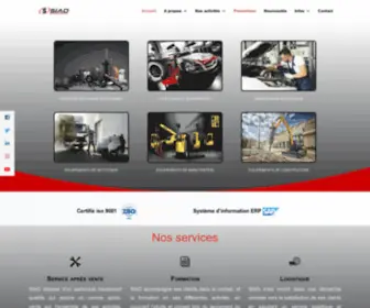 Groupesiad.com(Groupe siad) Screenshot