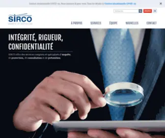 Groupesirco.com(Accueil) Screenshot