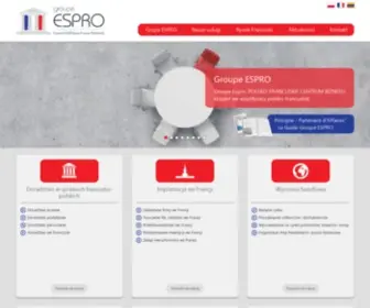 Groupespro.com(Doradztwo biznesowe) Screenshot