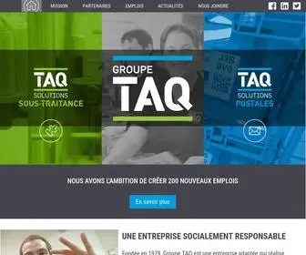 Groupetaq.com(Groupe TAQ) Screenshot