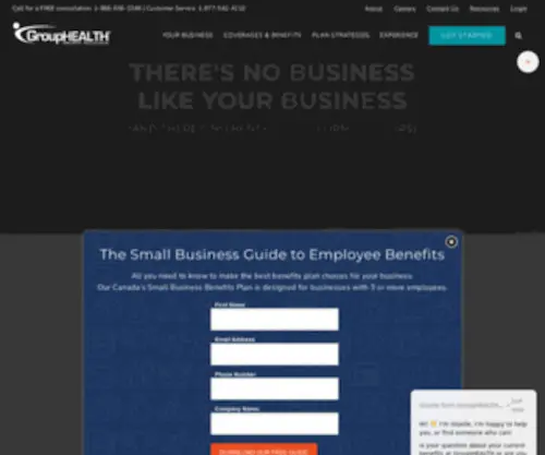 GrouphealthGlobal.com(Employee Health Insurance) Screenshot