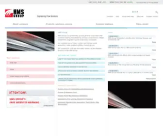 Grouphms.com(HMS Group) Screenshot
