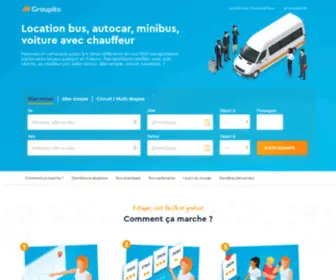 Groupito.com(Location bus) Screenshot