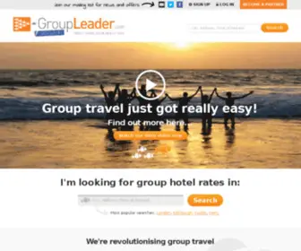 Groupleader.com(Group travel) Screenshot