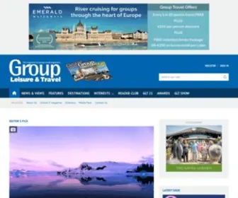 Groupleisure.com(Group Leisure &amp; Travel Magazine) Screenshot