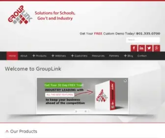 Grouplink.com(Help desk software) Screenshot