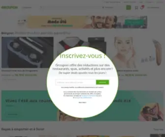 Groupon.lu(Groupon® Site Officiel) Screenshot