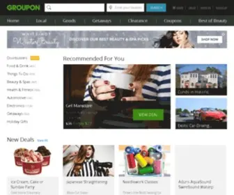 Groupondev.com(Discover & Save with Over 300k of the Best Deals and Things to Do Near You. Shopping online) Screenshot
