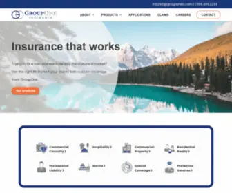 Grouponeis.com(GroupOne Insurance) Screenshot