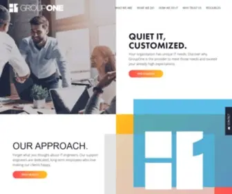 Grouponeit.com(GroupOne Consulting) Screenshot
