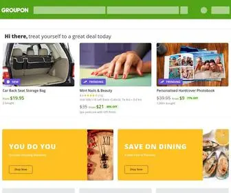 Grouponnz.co.nz(Discover & Save with Over 300k of the Best Deals and Things to Do Near You. Shopping online) Screenshot