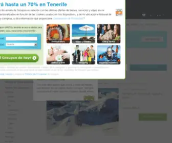 Grouponviajes.es(Groupon) Screenshot
