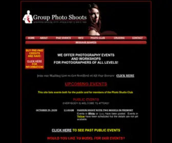 Groupphotoshoots.com(Group Photo Shoots) Screenshot