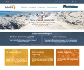 Groupseres.com(SERES) Screenshot