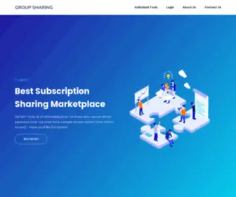 Groupsharing.net(Best Group Sharing Marketplace) Screenshot