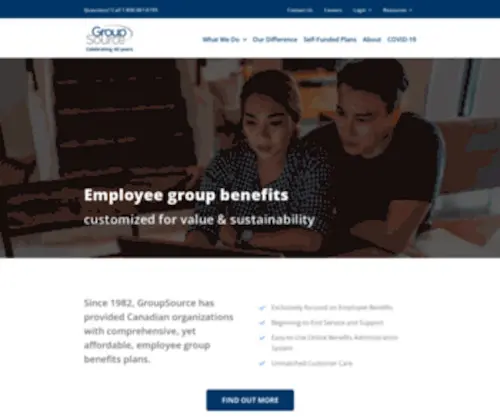 Groupsource.ca(Groupsource) Screenshot