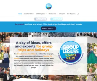 Grouptravelshow.com(Group Leisure & Travel Show) Screenshot