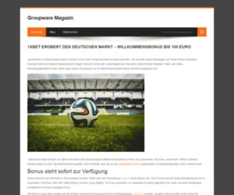 Groupware-Magazin.de(Groupware Magazin) Screenshot