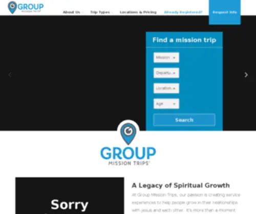 Groupworkcamps.com(Groupworkcamps) Screenshot