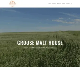 Grousemalthouse.com(Grouse Malt House) Screenshot