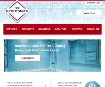 Groutsmith.com(The Groutsmith) Screenshot