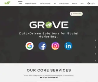 Groveanalytics.com(Grove Analytics) Screenshot