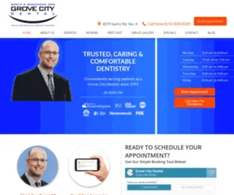 Grovecitydental.com(Grove City Dental) Screenshot
