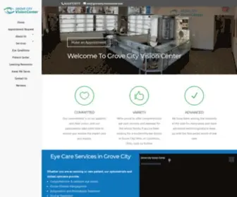 Grovecityvisioncenter.com(Eye doctor Grove City Ohio) Screenshot