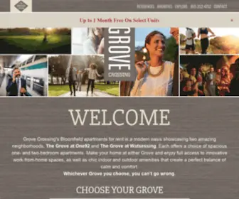 Grovecrossing.com(Grove Crossing Bloomfield NJ) Screenshot