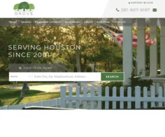 Groverealty.com(Grove Realty) Screenshot