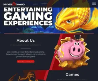 Grovergaming.com(Grover Gaming) Screenshot