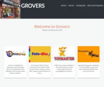 Grovers.biz(The best range of telescopes) Screenshot