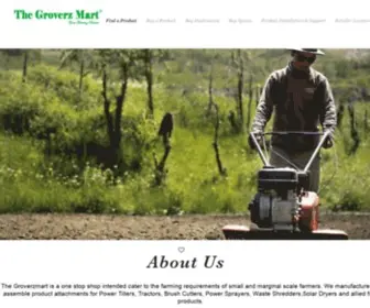 Groverzmart.com(Farm-Solar-Home-Corporate Solutions @) Screenshot