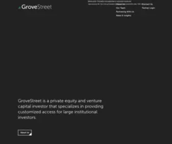 Grovestreet.com(Homepage) Screenshot