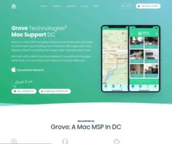Grovetech.co(Mac Support DC) Screenshot