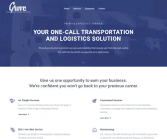 Grovetransportation.com(Grove Transportation) Screenshot