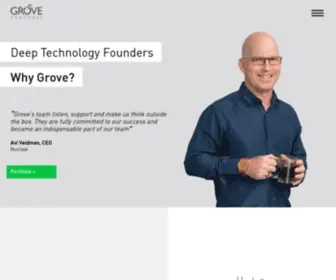 Grovevc.com(Grove Ventures) Screenshot