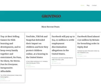 Grovingo.com(Grovingo) Screenshot