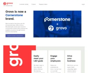 Grovo.com(The Microlearning® Company) Screenshot