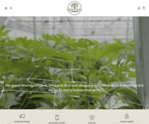 Grow-Deals.de(Create an Ecommerce Website and Sell Online) Screenshot