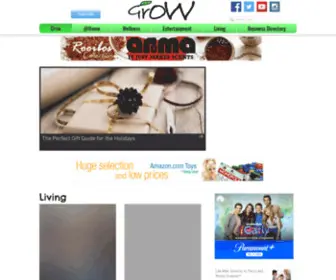 Grow-Families.com(Online Magazine for the Whole Family) Screenshot
