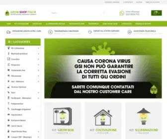 Grow-Shop-Italia.com(Home Grow Shop Italia) Screenshot