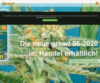 Grow.de(Deutschlands ältestes Cannabis) Screenshot